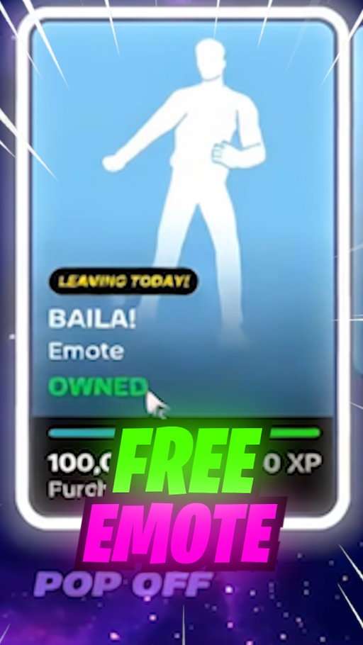 FREE EMOTE NOW in Fortnite! 🎁

#foryou #gaming #fortnite