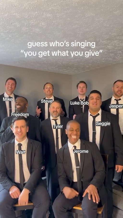 Can you tell who’s actually singing this 90s classic? 👀

#guesswhossinging #guesswhossingingchallenge #acappella #newradicals #yougetwhatyougive