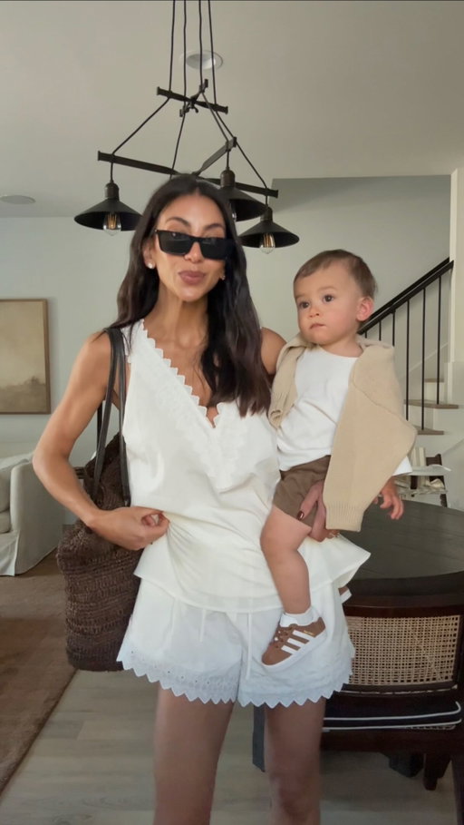 The boys deserve good outfits too. Comment “outfits” for links to both of our looks.