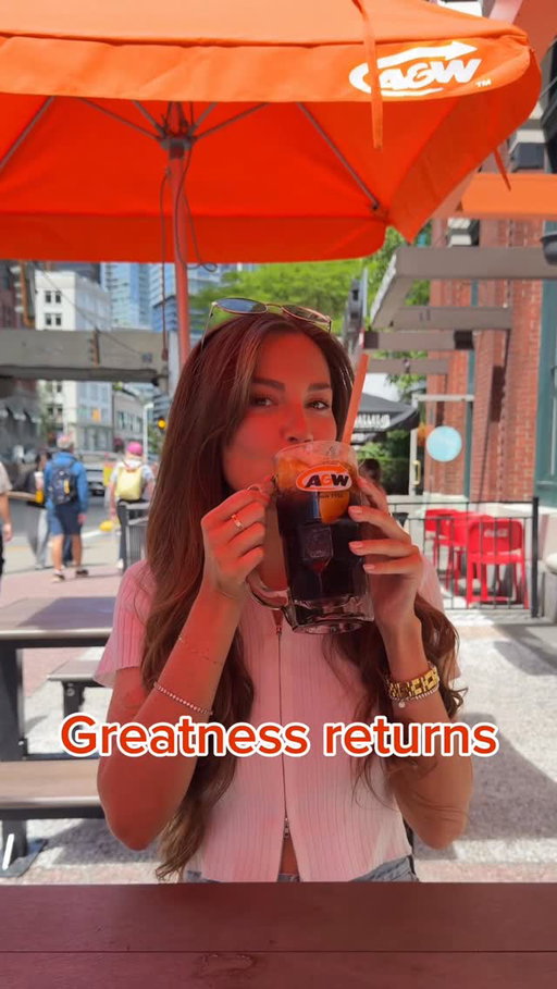 So when was the last time YOU had an @awcanada Root Beer Float? Greatness is back only for a limited time, so don’t miss out on the nostalgia and get yours this summer!

#ad #Rootbeerfloat #GreatnessReturns #AWCanada #streetinterview