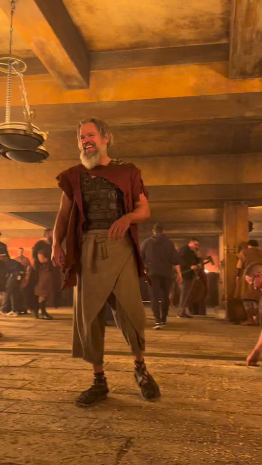 watching #ChristopherNolan direct #TheOdyssey is getting added to my resume @theodysseymovie