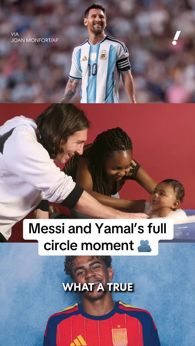 Lionel Messi and Lamine Yamal’s connection goes back years 🤝
