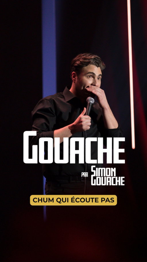 Chum qui écoute pas - GOUACHE par Simon Gouache (2018)