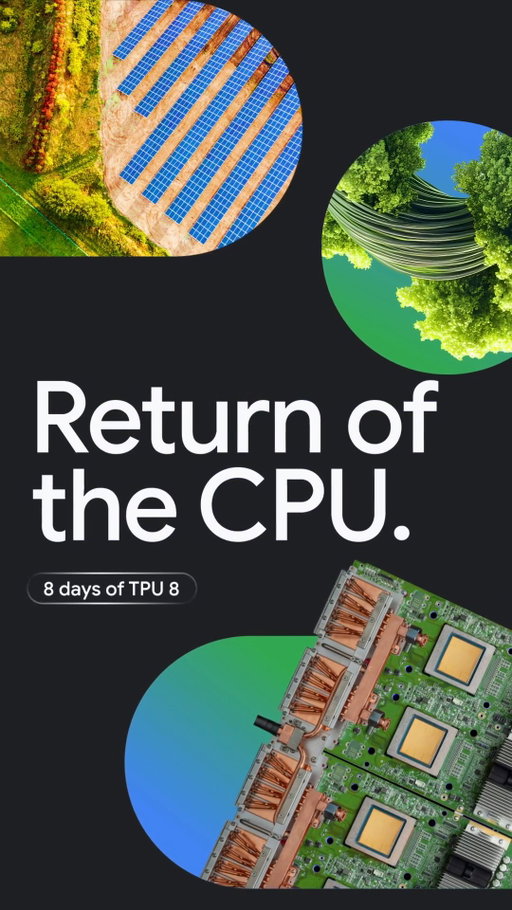 Amin Vahdat is often asked to make predictions about the future of AI Infrastructure. His short answer: While accelerators like TPUs handle core acceleration, agents need a fluid computing infrastructure with TPUs, GPUs, general-purpose CPUs, storage, networking, and even specialized chips that don’t yet exist.

This architectural reality is why our team moved up the general availability of GKE Agent Sandbox and introduced our new open-source project, Agent Substrate. Linked in bio. #8daysofTPU8