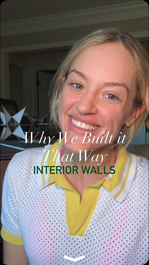 Episode 2: Why we built it that way: interior walls

Open concept homes lack privacy, temperature control, and noise control. Walls are built for a purpose. How have we forgotten this? 

What’s your stance on interior walls? Keep it open? Or close it off. Let me know in the comments!