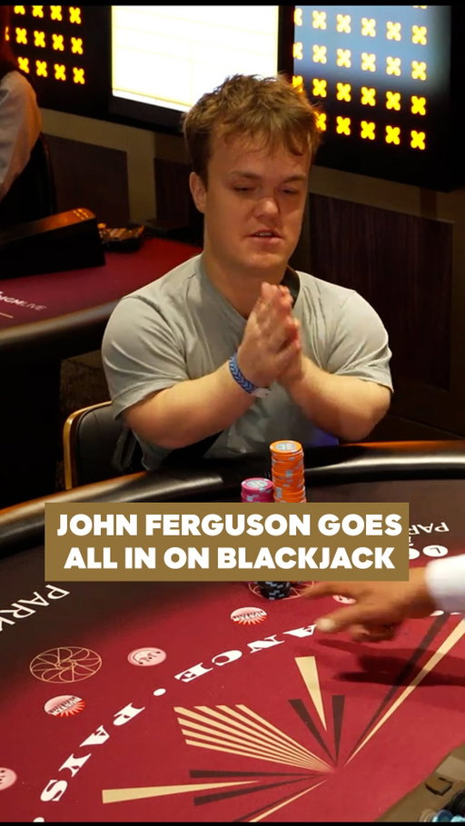 @johnlferguson attempts the Live from Park MGM Challenge with $50K in play chips 👀

How much would you make with $50K in play chips?

21+ Gambling Problem? Call 1-800-GAMBLER