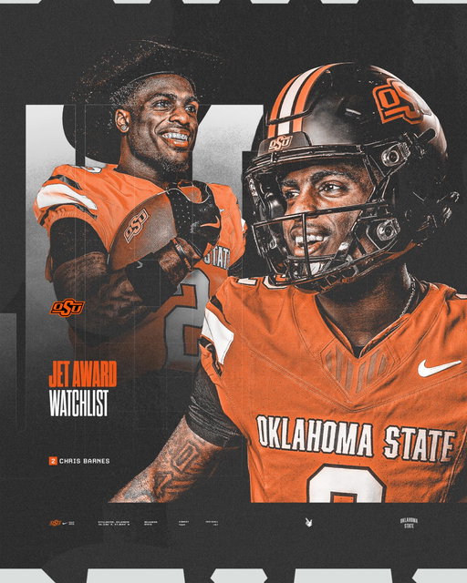 Chris Barnes has been named to the Jet Award Watch List 🤠

The Jet Award is given to the nations best return specialist