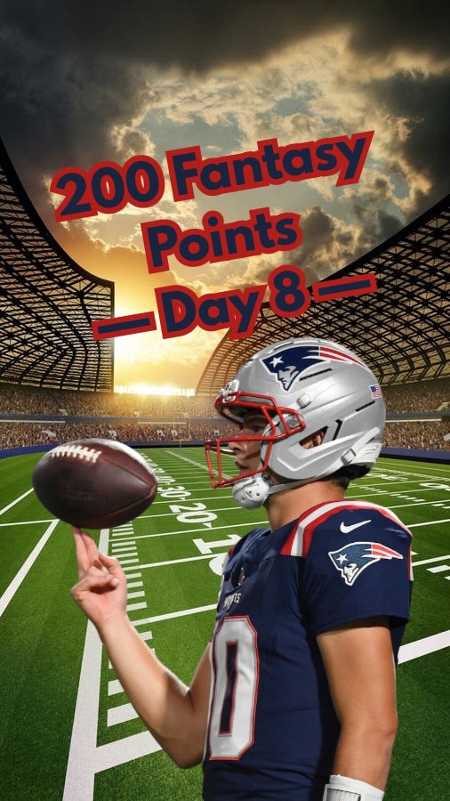 Trying to score 200 fantasy football points based on the 2025 NFL season #acshear #nflfilter #fantasyfootball #200fantasypoints #walterpicks