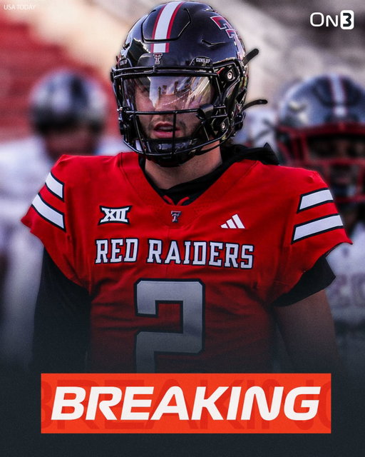QB Brendan Sorsby and Texas Tech are mutually parting ways, Pete Nakos reports.

Follow @On3 for the BEST of College Sports