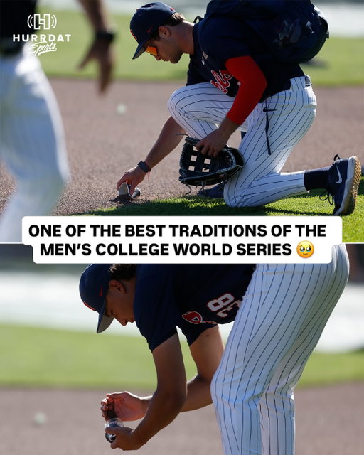 After a team is eliminated from the MCWS, many players collect dirt from the field in Omaha. 🥲

It’s a souvenir they can look back on forever.