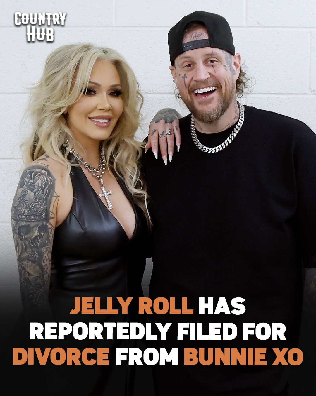 TMZ reports that Jelly Roll has filed for divorce from Bunnie XO.
