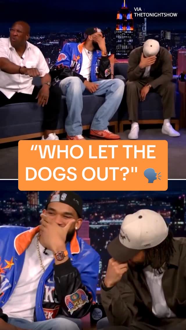 KAT AND Jalen Brunson’s reaction says it all 🤣