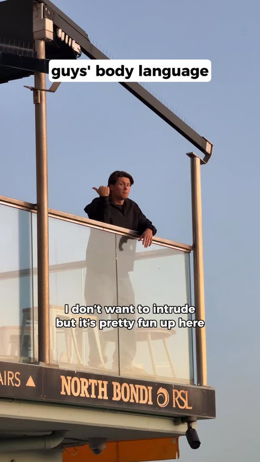 Teleporting onto the balcony of a bar is the new wave