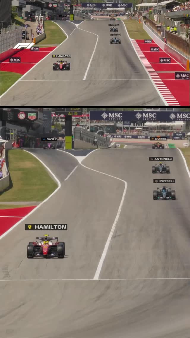 The decisive moment of the Barcelona Grand Prix 🔥

Well played, @scuderiaferrari 👏

#F1 #Formula1 #BarcelonaGP