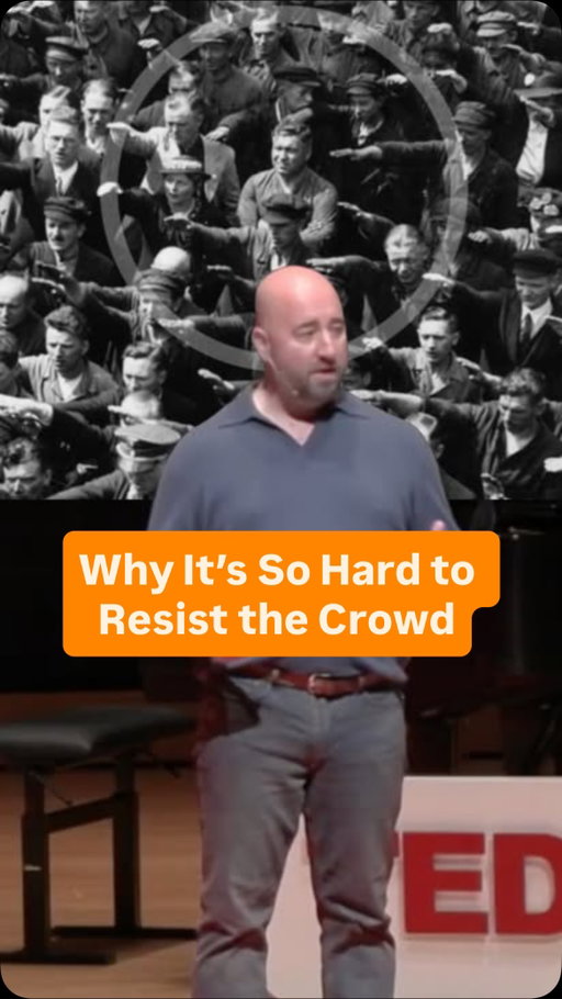 In a crowd of men saluting Hitler in 1936, one man refused. 

He didn't know a photograph was being taken. He didn't do it performatively. 

How was he able to resist the pressure of the crowd to conform? 

That question has haunted me for 15 years, and I began thinking more seriously about the tension between the one and the many. 

Today those ideas culminate in the release of my book The One and the Ninety-Nine: Forging Identity in the Age of Social Contagion. 

I can't wait to hear what you think about the book.