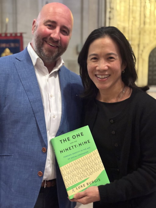 Me or we? 

Both. 

I’ve learned so much from Luke Burgis and his new book The One and the Ninety-Nine. 

The solid self, he says, is knowing who you are as an individual while also being connected to and shaped by your community. Amen amen!