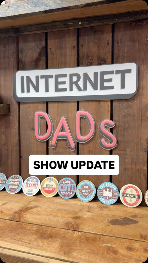 The return of the dad. 
Thanks for everything @thefellasstudios and @chelsearory. New captain of the ship reporting for duty, unleashed and ready to fire off an unquantifiable amount of dad jokes, questionable takes and impossible to prove theories. Who do you want to see me chat to next? What should we rename the show? Will you miss Rory?