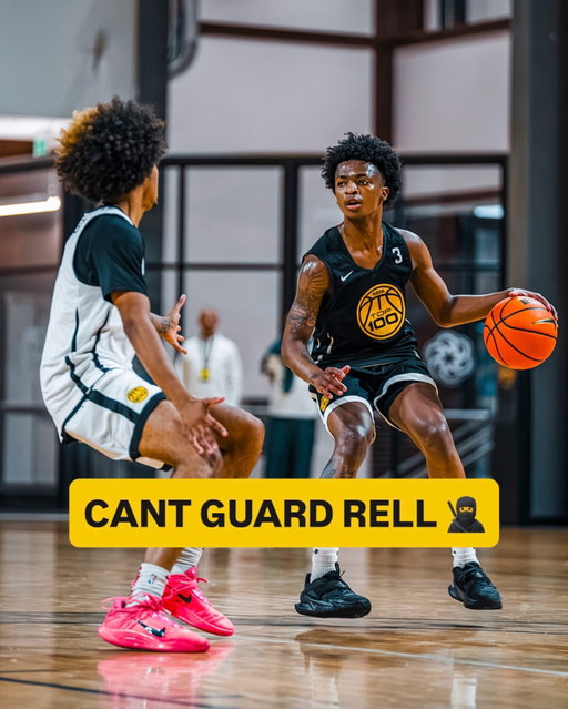 Darrell Davis was in full control at NBPA Top 100 camp 😵‍💫