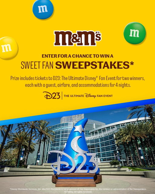 #Sweepstakes We’re hosting a sweet sweepstakes! Make sure to follow us and comment below using #MMSSweepstakes2026 to enter. 💫🍫 

No Purchase Necessary. Open to legal residents of the 50 US (+D.G.). 18+ to enter. Begins 6/16/26 at 9:00AM EST, Ends 7/3/26 at 11:59PM EST. Void where prohibited. See link in bio for Official Rules and complete details.