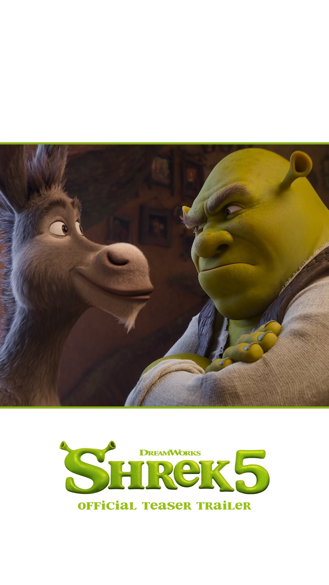 It’s happening... it’s really happening! Experience Shrek 5 only in theaters summer 2027.