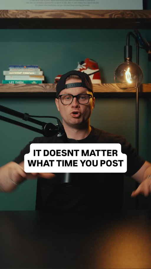 Here’s the best time to post: when the video is done. #entrepenicky