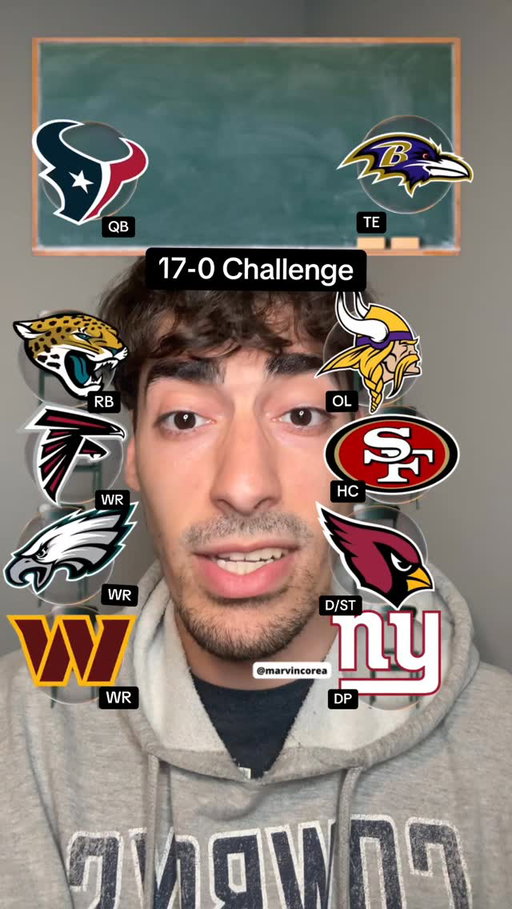 17-0 challenge! #nfl #fantasyfootball #fantasyfootballadvice #fantasyfootballtips #nflfantasy