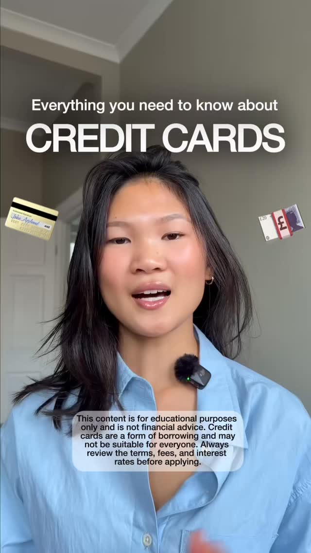 Credit cards 101 

#personalfinance #financialliteracy #money #spending