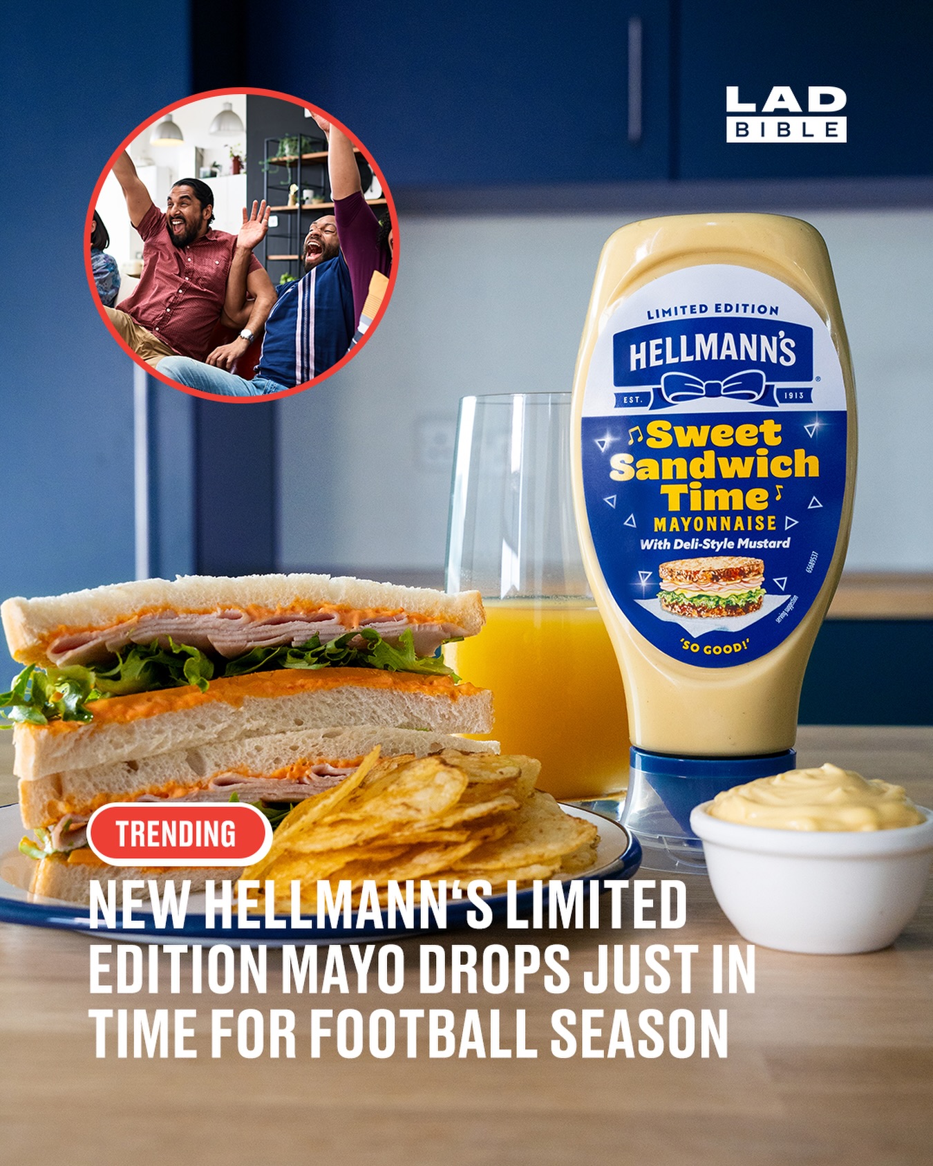 🚨Limited edition drop🚨

@hellmannsuk have launched Sweet Sandwich Time mayo exclusively in @tesco🥪⚽️

Made for summer football, garden watch parties and seriously stacked matchday sandwiches🔥

And yes, Hellmann’s have even created their own Sweet Sandwich Time song to soundtrack the season🎶

What’s going in your ultimate football summer sarni?👇