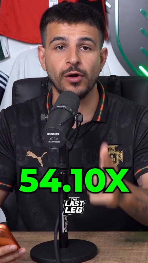 54X 9-LEG PARLAY FOR THE 2ND WEEK OF THE WORLD CUP!🤯🏆

I’ll see you at the money counter🫡💸

Full Episode of ‘The Last Leg’ Out Now on YouTube! 🔗 in bio