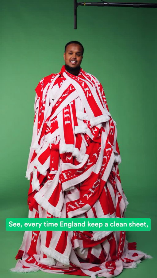 Every clean sheet for England this summer = 1,000 free scarves. Designed by me. Paid for by @zilch 

Head to the link in my bio at full time to grab yours.
#ad #ZilchCleanSheets