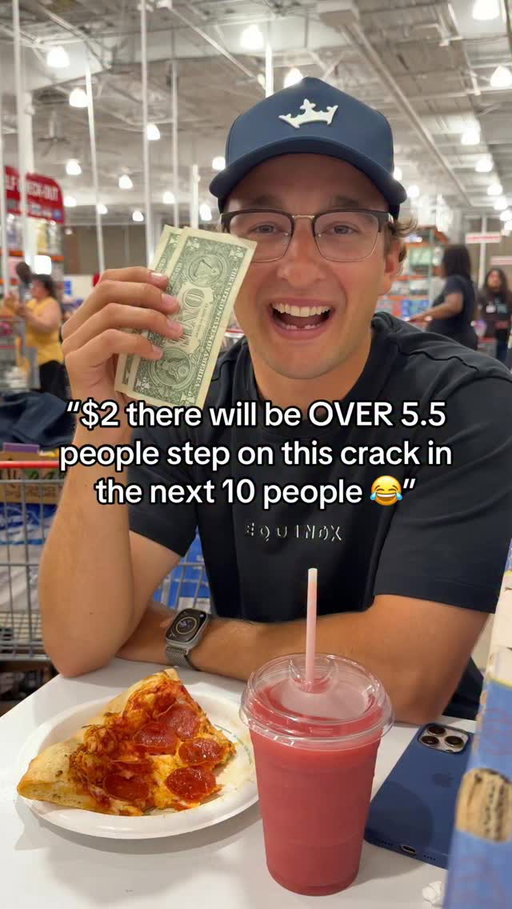 Just a normal day at Costco 😂

#costco #bet #handshakebets #dkpartner