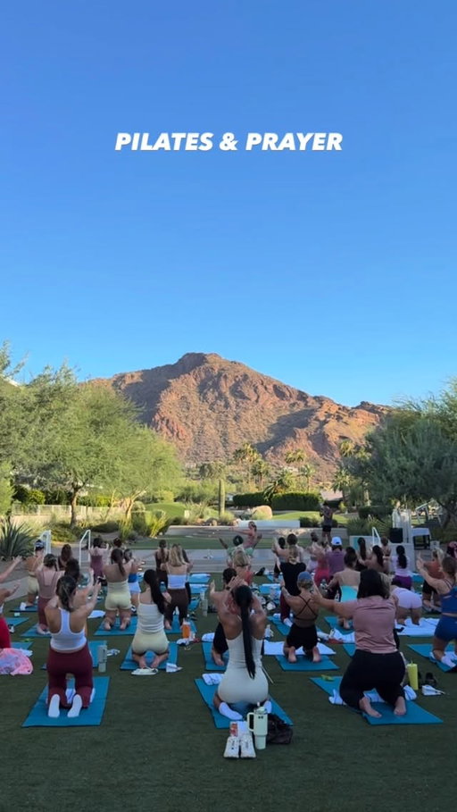 Pilates & Prayer recap✨🤸🏼‍♂️💛🙏🏼 this event was so special! 

Interested in coming to the next? Follow along and stay up to date on how to get in the room!🫶🏼 see you at the end of July! 🤭🎀

#pilates #arizona #scottsdale #christian #prayer