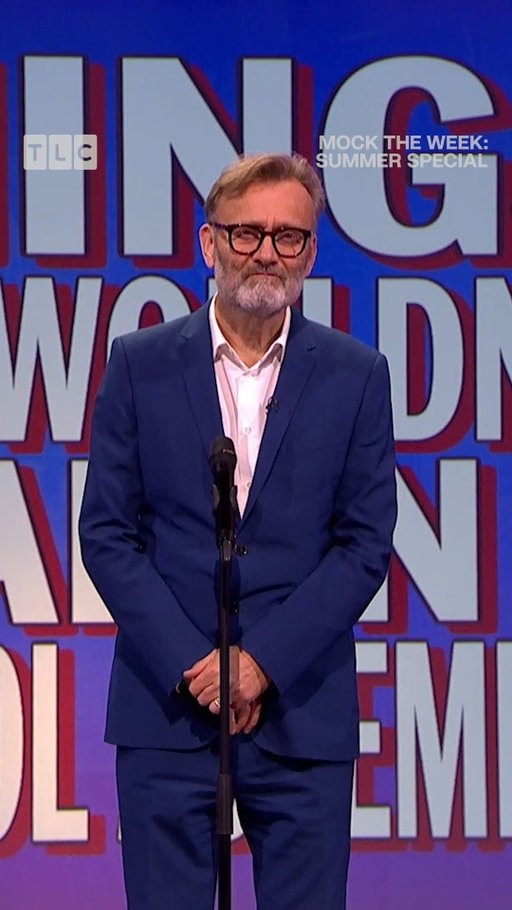 They're not regular teachers, they're cool (unhinged) teachers. #MockTheWeek
