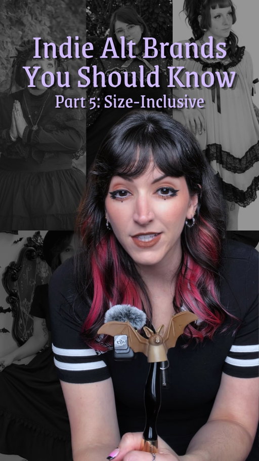 Some brands stop at an XL and call themselves size-inclusive. Not these 6 alternative brands! This is part 5 of my indie alt brands series and every alt brand here carries at least a 4XL and some a 6XL.

Plus size goth, corporate goth, soft goth, cottagecore, castlecore, pastel goth, whatever you’re into, I tried to include a range.

Save this and send it to the friend who’s been looking.

#altfashion #plussizegoth #plussizealtfashion #alternativestyle #sizeinclusivefashion plus size alt fashion brands that are size inclusive. Small indie alternative and goth clothing brands with extended sizing for plus size and mid size bodies. @mochipanofficial @alchemy_amber_apparel @midnighthour @shopmyviolet @gloomth @jack_attackk_clothing
