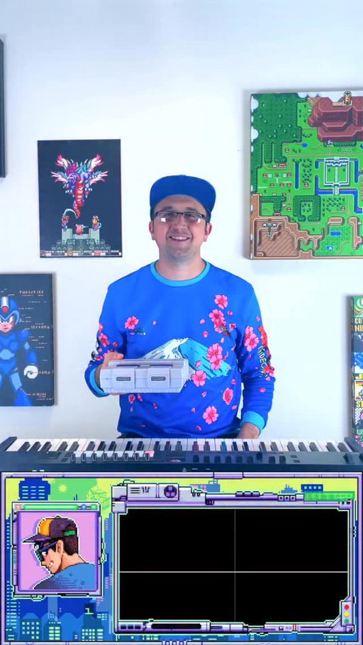 With SUPER MIDI PAK you can turn your super nintendo or super famicom into a midi synthesizer. In this video i give a very brief demonstration of how it works! For a more in depth lesson on this please watch chapter 4 of my youtube video “how to make super Nintendo music” on my youtube channel. The end of this video features my song “Magic Dragon Ride” which is the first single from my upcoming album Super Button Masher! #videogamemusic #musician #chiptune #newmusic #supernintendo