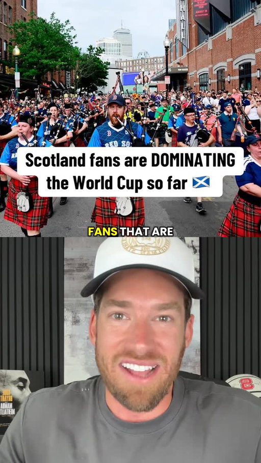 Scotland fans have TAKEN OVER for the World Cup and literally set a NOISE RECORD 😭😭 #worldcup #tartanarmy #scotlandworldcup #fifaworldcup #scotland