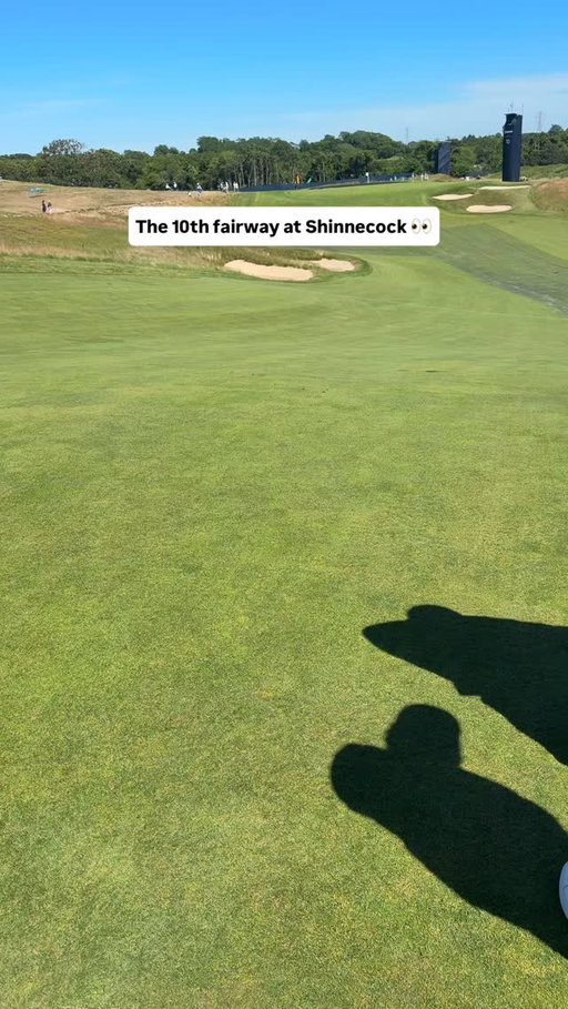 Some serious slopes around Shinny 👀

#usopen #golf