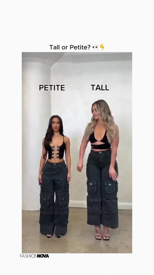 It doesn’t matter if you’re tall or petite… Fashion Nova dresses us all 💅✨

#FashionNova #NovaBabe #SizeInclusive #FashionForAll