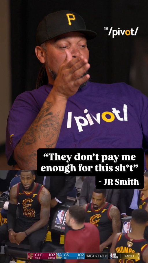 “If I shoot this sh*t, they’re gonna be mad as f*ck- JR Smith 

Sometimes the best moments happen when the plan completely falls apart.

@channingcrowder tried to ask @teamswish a serious question about that infamous 2018 NBA Finals moment… and what happened next turned into something none of us could’ve scripted.

No explanation in this caption will do it justice.

Just let it play.

Trust us… this one is too damn good. 😂😂😂

@thepivot 

#ThePivot #JRsmith #NBAfinals #LebronJames