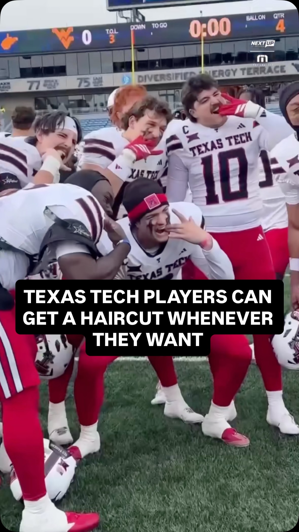 Texas Tech has its own barbershop right inside the football facility.

Three different barbers rotate through, giving players access to fresh cuts whenever they need one during both the season and the offseason.

It’s another example of how Texas Tech has built its facility around the player experience.

@nextupbreneman x @travismathew