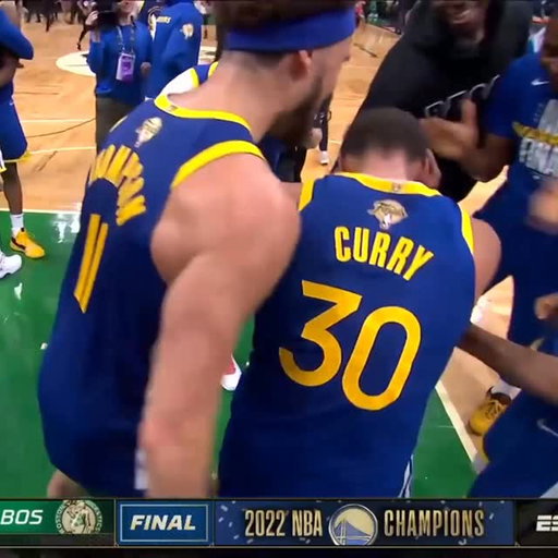 On this day in 2022, the Golden State Warriors won their 4th NBA title in 8 years, and Steph Curry was named Finals MVP for the first time in his career 🏆

The Warriors defeated the Celtics in 6 games to capture the 2022 NBA Championship. Along the way, they took down the Nuggets in 5 games, the Grizzlies in 6 games, and the Mavericks in 5 games to reach the Finals

Stephen Curry won the first Finals MVP of his career, averaging 31.2 points, 6.0 rebounds, and 5.0 assists in the series