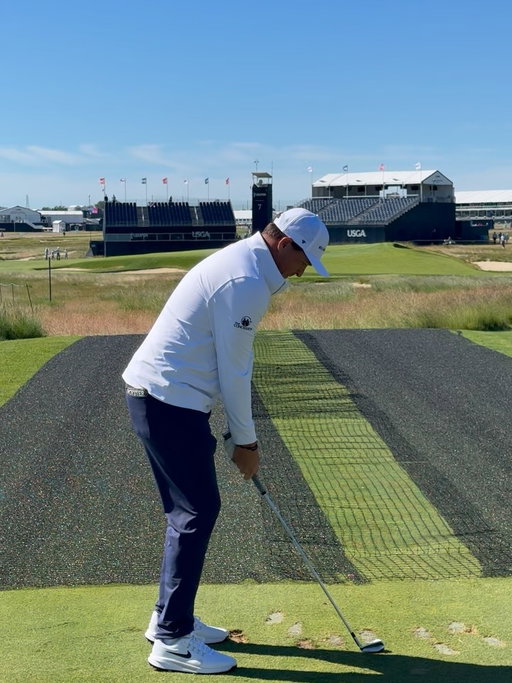 Day two prep at @usopengolf