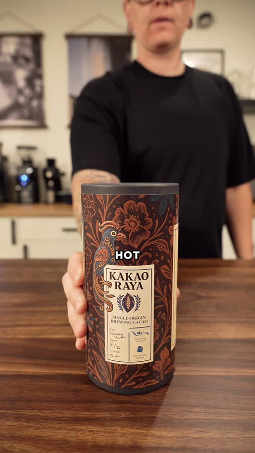 Is it chocolate, coffee or tea? 
Also, get your cacao from @kakao.raya local to Utah and super amazing quality. 

#utahlocal #cacaobeans #homebaristaclub