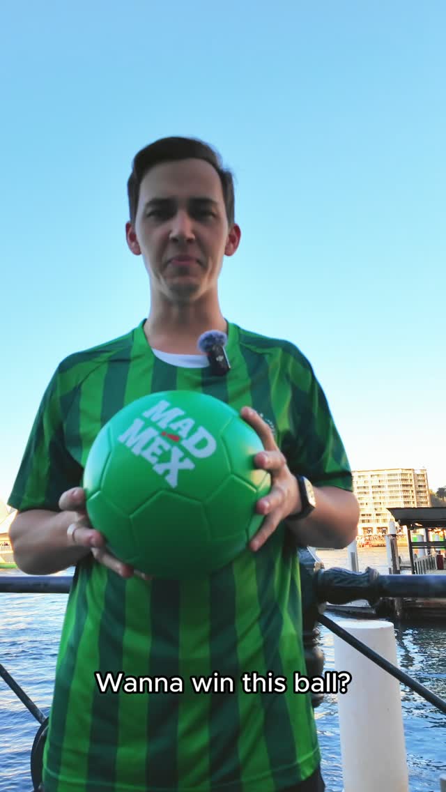 WIN a limited edition Mad Mex ⚽️ + Jarritos Shirt just by DMing us a photo of you eating your favourite Mad Mex meal while watching your favourite team 🌯 🔥include your address 🔥 *first 100 applicants only, Australian residents only.