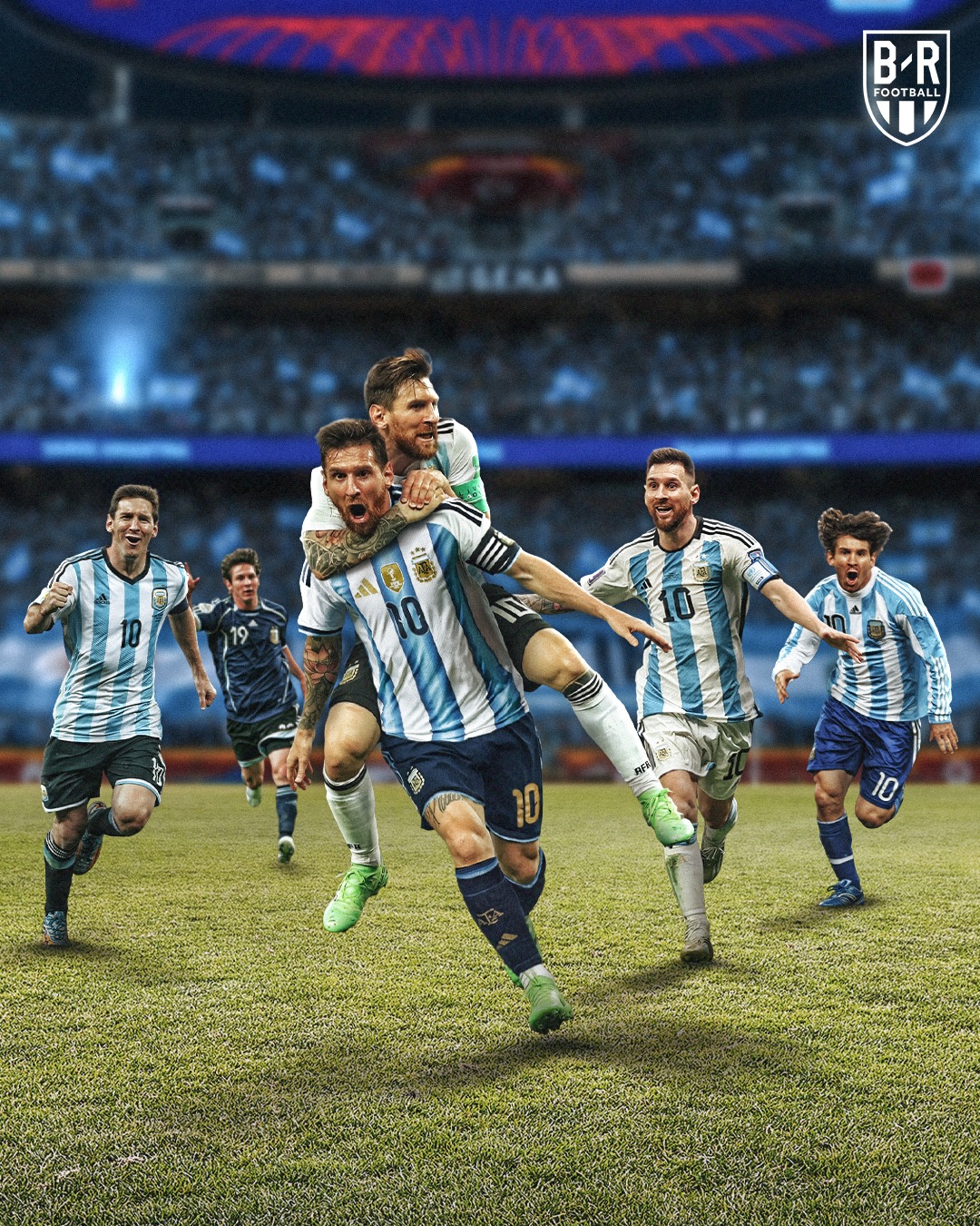 LIONEL MESSI HAT TRICK. 

LIONEL MESSI HAT TRICK. 

LIONEL MESSI HAT TRICK. 

HIS FIRST CAREER WORLD CUP HAT TRICK.

🐐🐐🐐
