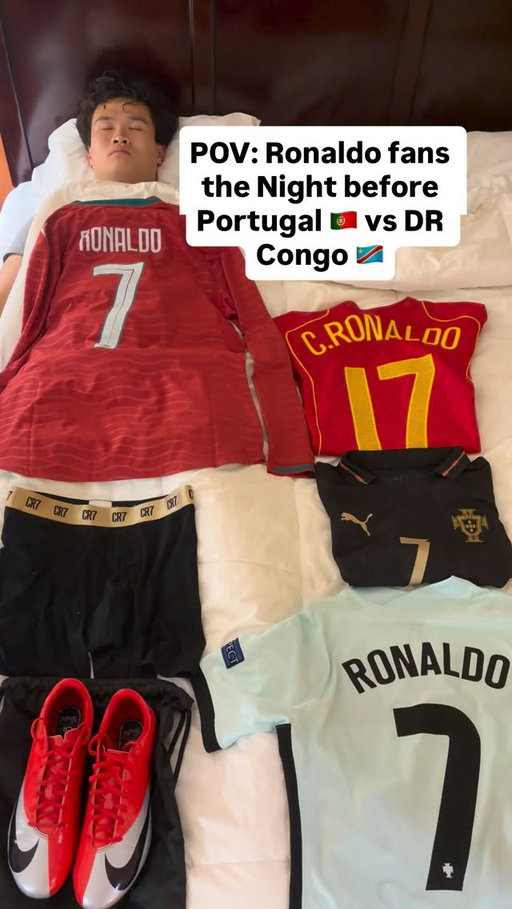 POV: Dreaming about that Cristiano Ronaldo Portugal 🇵🇹 hat trick against DR Congo 🇨🇩!!! 

#ronaldo #portugal #worldcup #fifa #cr7