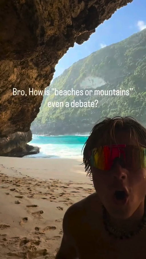 It’s not a debate 

#mountains #beach #hiking
