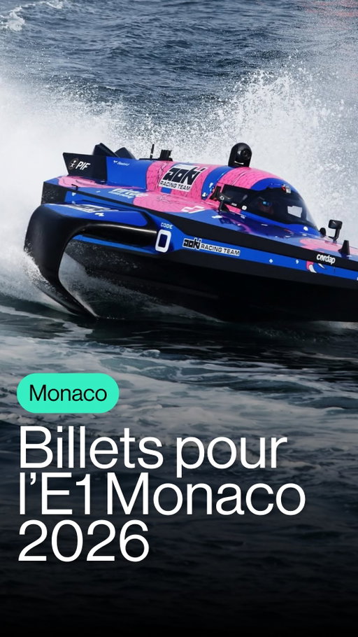 ⚡ The future of racing hits Monaco! E1, the world’s first all-electric powerboat championship, arrives July 17–18. Ten elite teams, high-speed water action, and global icons like Tom Brady, LeBron James, Rafa Nadal & more.

🎟️ Tickets are now available at the link in bio
📍 Monaco Yacht Club | 🛥️ Limited spots

⚡️ L’avenir de la course débarque à Monaco ! L’E1, le tout premier championnat mondial de bateaux de course 100 % électriques, arrive les 17 et 18 juillet. Dix équipes d’élite, des courses spectaculaires sur l’eau, et des icônes mondiales comme Tom Brady, LeBron James, Rafa Nadal et bien d’autres.

🎟️ Les billets sont désormais disponibles via le lien en bio
 📍 Yacht Club de Monaco | 🛥️ Places limitées