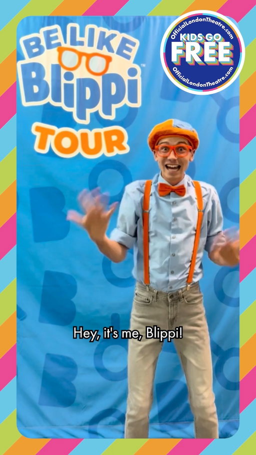 Get ready to see the world more curiously, because the Be Like Blippi tour is coming London 🧡

Plus, the Be Like Blippi tour has added a whole extra week of London performances just for Kids Week – where kids aged 17 and under go FREE!

Get tickets at the link in @londontheatre's bio 🎟️