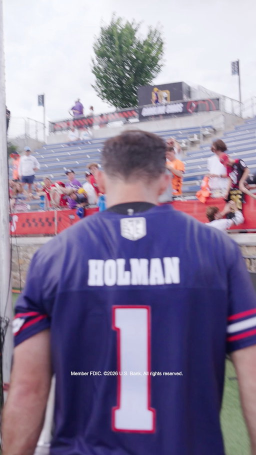 From the field to the family budget, every great team needs a game plan. @usbank is proud to partner with pro lacrosse power-couple Alex and Marcus Holman as they tackle their biggest goals yet. Member FDIC.

Head to the link in bio to watch Episode 1 of Life with the Holmans. #LifeWithTheHolmans #usbankambassador #Teamwork #ProLacrosse